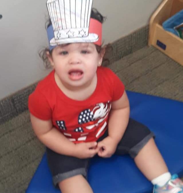 Happy 4th of July from our Toddler Class!